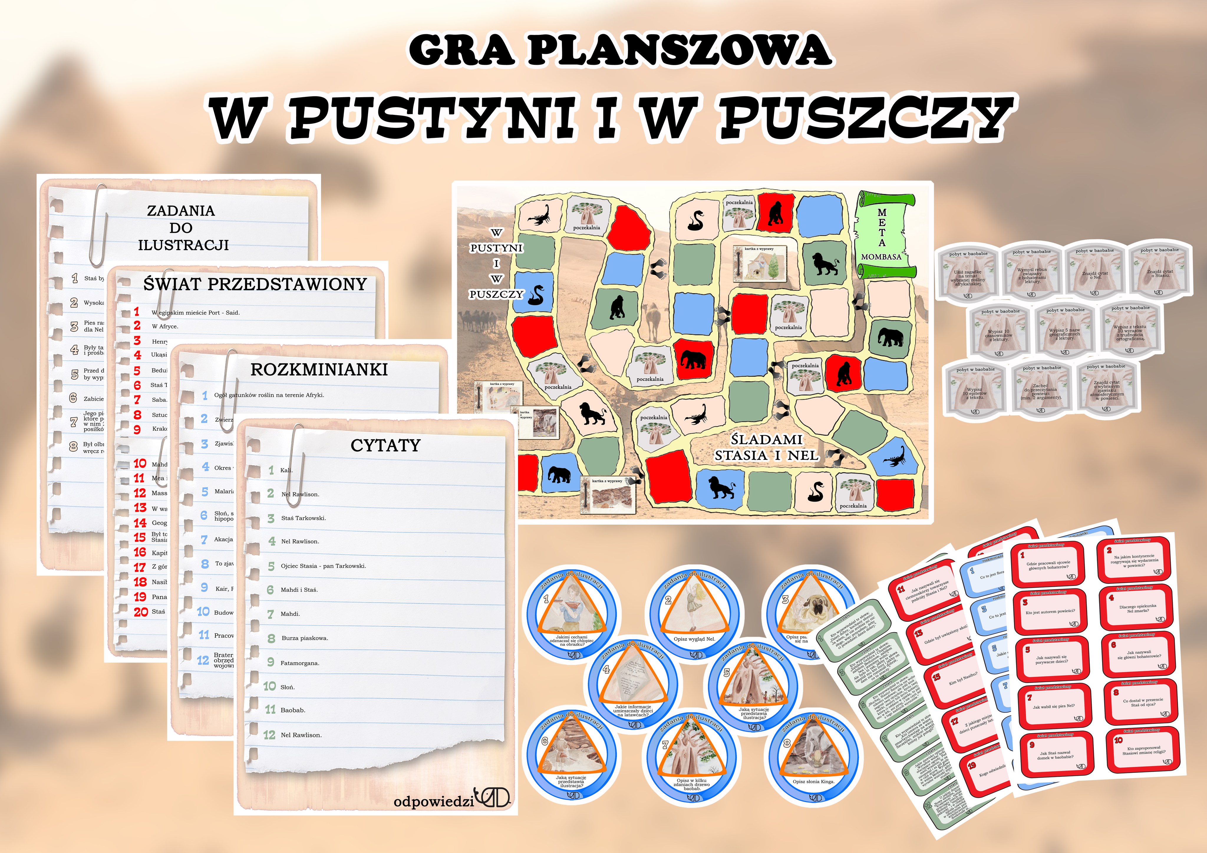 Słonik » GRA W pustyni i w puszczy